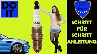 BMW E46 ZÜNDKERZEN WECHSELN  ERNEUERN 🔹 TUTORIAL 🔹 N42  N46 MOTOR 🔹 SCHRITT FÜR SCHRITT ANLEITUNG [upl. by Onairda]