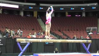 Elexis Edwards  Balance Beam  2016 Nastia Liukin Cup [upl. by Allsopp]