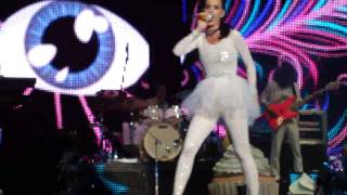 Katy Perry performing Peacock live at World Stage 2010 [upl. by Ahsini938]