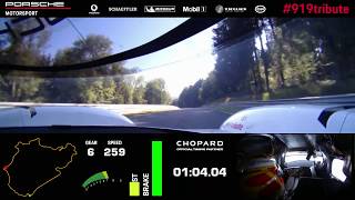 The 919 Tribute Tour Onboard record lap Nordschleife [upl. by Arella483]