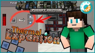 Обзор мода Thermal Expansion на minecraft PE  Inner core [upl. by Androw]