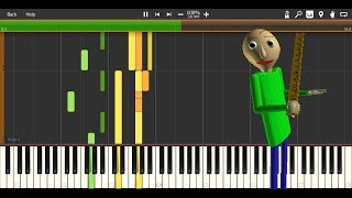 Baldis Basics music  JesseRoxIIs stylized remakes [upl. by Siravrat402]