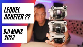 Quel drone mini acheter  Dji mini3 Pro vs Mini 3 vs Mini 2 vs Mini 2 se [upl. by Aicilyt]