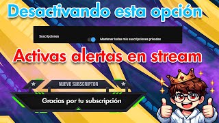 Activar Las Notificaciones Y Alertas De Suscripción En YouTube [upl. by Asenev715]