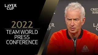 Team World PreEvent Press Conference  Laver Cup 2022 [upl. by Skardol]