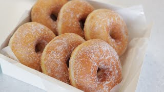 Soft and fluffy homemade donut recipe세상 부드러운 도넛 [upl. by Opiak]