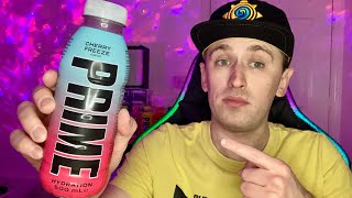 Drink Review  Prime Hydration Cherry Freeze [upl. by Sol285]