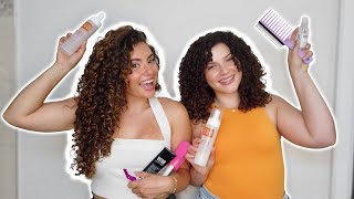 OUR UPDATED 2022 CURLY HAIR ROUTINES weve been keeping a secret [upl. by Chisholm691]