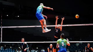 TOP 20 Unreal Volleyball Spikes That Shocked the World [upl. by Fredric473]