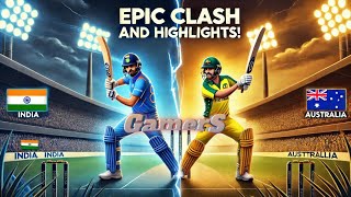 India vs Australia TriSeries Epic Clash and Highlights GAMEPLAY GAMERS [upl. by Rotkiv]