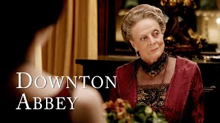 The Dowager Countess Loathing Towards Americans Takes Centre Stage  Downton Abbey [upl. by Nairadas]