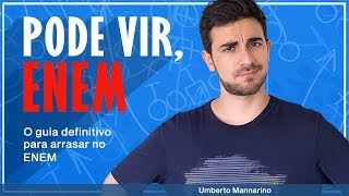 PODE VIR ENEM O guia definitivo para arrasar no ENEM 2019  Umberto Mannarino [upl. by Oinotna]