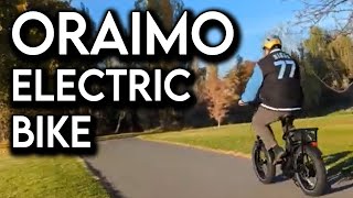 Oraimo Electric Bike on Amazon test ride and review [upl. by Aira]