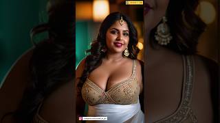 AI Model Lookbook Stunning Plus Size Bride in Designer Night Dress  YouTube Shorts [upl. by Atisusej]