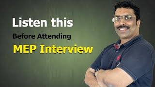 MEP INTERVIEW TIPS HOW TO COVER THIS COMMON QUESTION [upl. by Atterual]