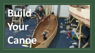 How to build a Wooden Canoe from Plywood Fiberglass and Epoxy resin [upl. by Tannenbaum]