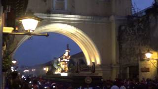 Procesion Jesus de San Bartolo 2014 Arco Sta Catalina [upl. by Skelly]