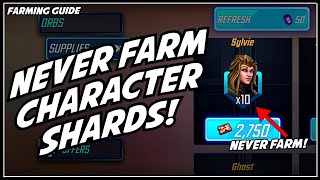 Farming Guide April 2024  Shard Farming Is A Trap  New Player Guide  Marvel Strike Force [upl. by Drahsir782]