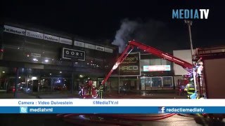 Grote brand in meubelzaak Brouwerstraat Sliedrecht [upl. by Romilly283]