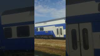 Tren Iasi  Pascani  Bacau in gara Podul Iloaiei shorts [upl. by Amalle502]