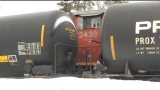 CN Train Spotting RARE CN C449WL 2519 Leading amp Passing CN C408M 2438 At Jasper AB [upl. by Marka]