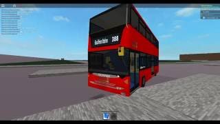 Roblox London Hackney amp Limehouse bus Simulator Scania Omnicity Double Decker CT Plus Route 388 [upl. by Meredi]