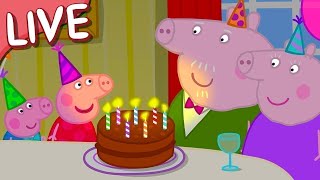 Peppa Pig Full Episodes 🔴 LIVE Peppa Pig SPECIAL EPISODES  Cartoons for Kids [upl. by Annanhoj]