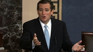 Ted Cruz quotes Dr Seuss quotDuck Dynastyquot on Senate floor [upl. by Natasha]