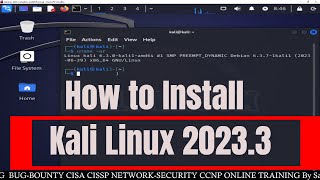 How To Download and Install Kali Linux 20233  Kali Linux 20233  kali linux virtualbox [upl. by Shornick]