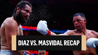 Nate Diaz DEFEATS Jorge Masvidal via MAJORITY DECISION  Fight Recap  CBS Sports [upl. by Assilam677]