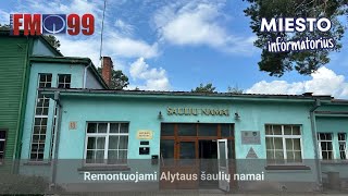 Modernizuojami Alytaus šaulių namai [upl. by Julie]