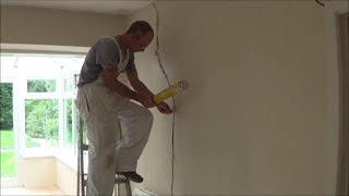 How to fix cracks in ceilings and walls [upl. by Ezra862]