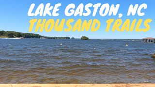 Lake Gaston Thousand Trails Review  fulltimerv  Full Time RV Living  Campground Review [upl. by Eniroc792]