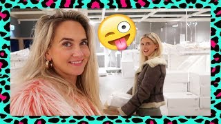 CHAOS IN DE IKEA  BLONDE TIGERS  VLOG 282 [upl. by Oirasec]