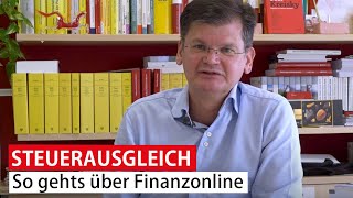 Steuern sparen mit Finanzonline [upl. by Iuqcaj]