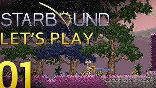 Lets Play Starbound 1  It begins [upl. by Lore]