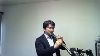 Wiedemann 45 Etudes for Oboe No5  オーボエ ヴィーデマン45のエチュード 5番 [upl. by Dotty]