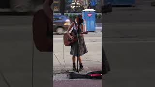 Misguided angel cowboy junkies cover by Wendy Lynn Gaspard downtown Eastside musician street musicia [upl. by Aronel17]