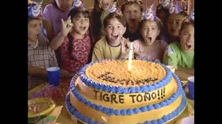 Zucaritas Cumpleaños Tigre Toño Comercial México 2003 [upl. by Fulbert515]