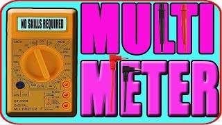 Digital multimeter battery replace  DT830B LCD Digital Voltmeter Ammeter [upl. by Cawley]