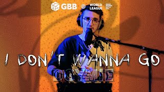 DGYMIE – GBB23 World League LOOPSTATION Wildcard  I DONT WANNA GO [upl. by Ruhtua]