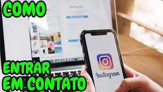 Como entrar em contato com o Instagram para relatar um problema ou pedir ajuda [upl. by Ylerebmik]