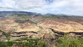 Hanapepe valley lookout Kauai Hawaii [upl. by Kreda]