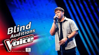 เจมส์ ธนพงษ์  ไม่แข่งยิ่งแพ้  Blind Auditions The Voice Thailand 2024  15 Sep 2024 [upl. by Soren]