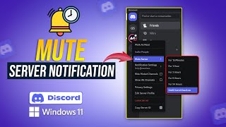 How to Mute Discord Notifications on Windows 11  Turn Off Discord Notifications sound on PC [upl. by Anastassia]