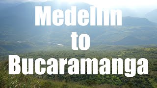 Medellin to Bucaramanga Colombia  4K UHD  Virtual Trip [upl. by Kecaj74]