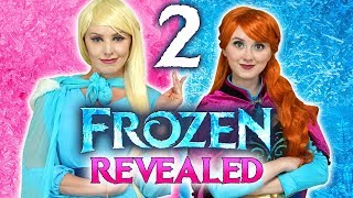 Disney Princesses VS Elsa White dress Frozen 2 [upl. by Rumit]