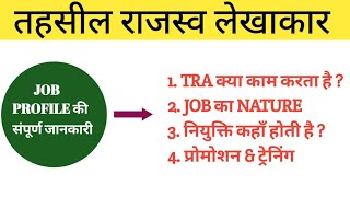 TRA complete Job Profile  Posting  Salary  Training Promotions  Work Nature  Work Laod [upl. by Kablesh]