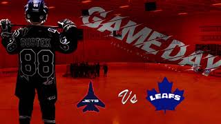 Leafs vs Jets CSDHL Peewee Minor [upl. by Ennairak]