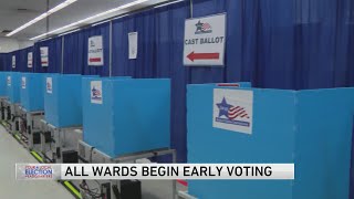 Early voting expands to all 50 wards in Chicago [upl. by Thebazile]